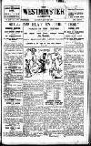 Westminster Gazette Saturday 23 July 1921 Page 1