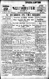 Westminster Gazette Wednesday 05 October 1921 Page 1