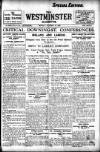 Westminster Gazette Monday 10 October 1921 Page 1