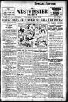 Westminster Gazette Wednesday 12 October 1921 Page 1
