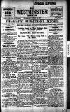 Westminster Gazette Wednesday 19 October 1921 Page 1