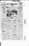 Westminster Gazette Tuesday 01 November 1921 Page 1