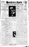 Westminster Gazette Monday 02 January 1922 Page 1