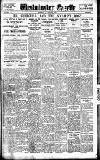 Westminster Gazette Saturday 21 January 1922 Page 1