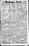 Westminster Gazette Wednesday 29 March 1922 Page 1