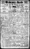 Westminster Gazette Friday 28 April 1922 Page 1