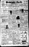 Westminster Gazette Thursday 29 September 1927 Page 1