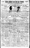Hamilton Daily Times Thursday 23 January 1913 Page 1