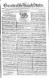 Gazette of the United States Wednesday 14 July 1790 Page 1