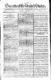 Gazette of the United States Wednesday 11 January 1792 Page 1