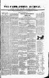 Carmarthen Journal Friday 02 November 1832 Page 1