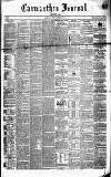 Carmarthen Journal Friday 30 November 1855 Page 1