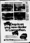 Carmarthen Journal Friday 15 January 1982 Page 5