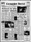 Carmarthen Journal Friday 21 November 1986 Page 1