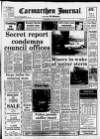 Carmarthen Journal Wednesday 31 January 1990 Page 1