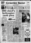 Carmarthen Journal Wednesday 29 August 1990 Page 1