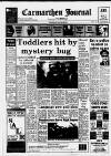 Carmarthen Journal Wednesday 08 January 1992 Page 1