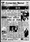 Carmarthen Journal Wednesday 04 March 1992 Page 1