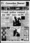 Carmarthen Journal Wednesday 03 June 1992 Page 1