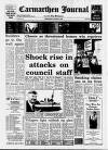 Carmarthen Journal Wednesday 14 October 1992 Page 1