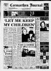 Carmarthen Journal Wednesday 27 January 1993 Page 1