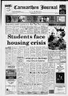 Carmarthen Journal Wednesday 14 July 1993 Page 1