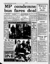 NEWS 6 Carmarthen Journal Wednesday April 10 1996 MP condemns bus fares deal Claire Owens CARMARTHENSHIRE county council have come