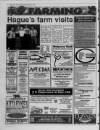 20° Carmarthen Journal Wednesday September 11 1996 Hague’s farm visits WELSH SECRETARY William Hague recently visited two farms in Felingwm-Uchaf