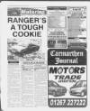 Carmarthen Journal Wednesday 23 June 1999 Page 68