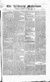 Kilkenny Moderator Wednesday 06 October 1830 Page 1