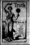 Truth Thursday 25 January 1877 Page 1