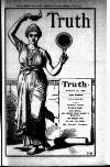 Truth Thursday 16 March 1882 Page 1
