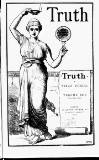 Truth Thursday 04 January 1883 Page 1