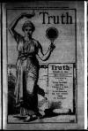 Truth Thursday 16 October 1884 Page 1