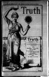 Truth Thursday 04 December 1884 Page 1