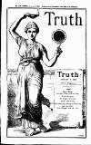 Truth Thursday 08 January 1885 Page 1