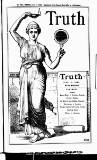 Truth Thursday 18 June 1885 Page 1