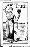 Truth Thursday 25 June 1885 Page 1