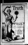 Truth Thursday 29 July 1886 Page 1