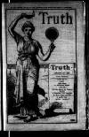 Truth Thursday 20 January 1887 Page 1