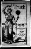 Truth Thursday 27 January 1887 Page 1