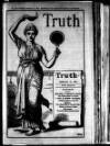Truth Thursday 10 February 1887 Page 1