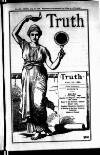 Truth Thursday 30 August 1888 Page 1