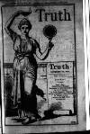 Truth Thursday 25 September 1890 Page 1