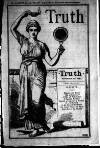 Truth Thursday 20 November 1890 Page 1