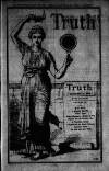 Truth Thursday 11 December 1890 Page 1