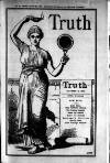 Truth Thursday 08 October 1891 Page 1