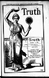 Truth Thursday 14 January 1892 Page 1