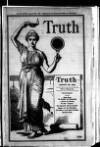 Truth Thursday 28 January 1892 Page 1