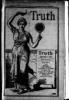 Truth Thursday 11 February 1892 Page 1